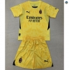 Max Maillot Milan AC Enfant Gardien De But Jaune 2024/25