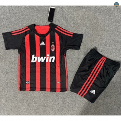 Max Maillots Rétro AC Milan Enfant Domicile 2008-09