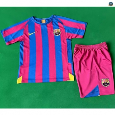 Max Maillots Rétro Barcelone Enfant Domicile League 2005-06