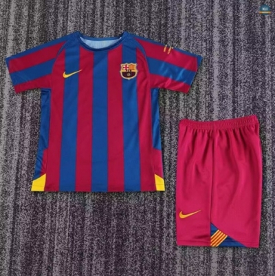 Max Maillot Rétro UCL Barcelone Enfant Domicile 2005-06