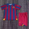 Max Maillot Rétro UCL Barcelone Enfant Domicile 2005-06
