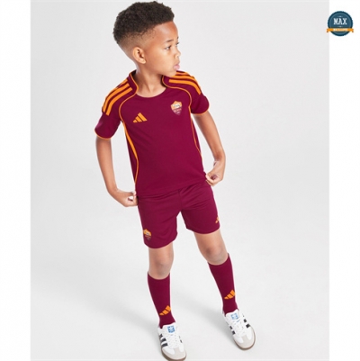 Max Maillots AS Rome Enfant Domicile 2025/26
