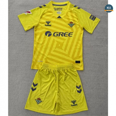 Max Maillot Real Betis Enfant Gardien de but Jaune 2025/26