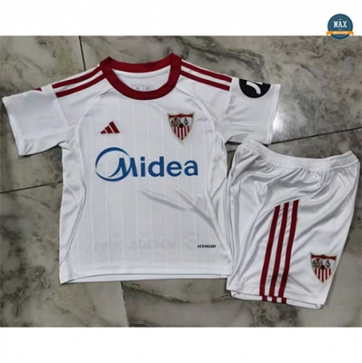 Max Maillot Séville fc Enfant Domicile 2025/26