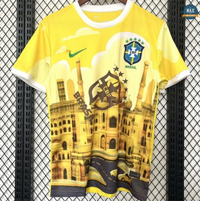 Max Maillot Brésil Special Jaune 2025/26
