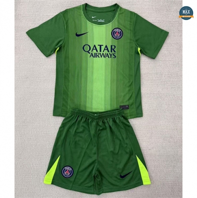 Maillot Foot Paris Saint Germain Enfant Gardien de but Vert 2025/26