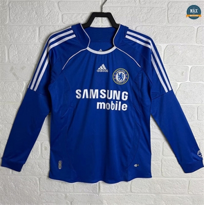 Max Maillot Retro 2006-07 Chelsea Domicile Manche Longue