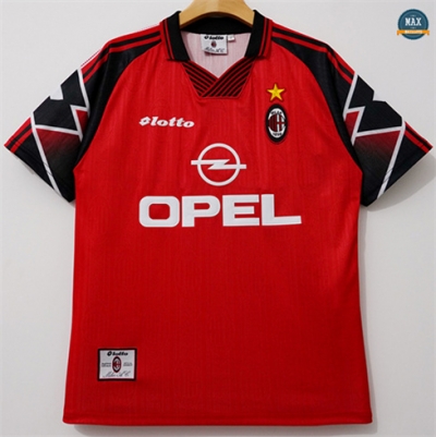 Max Maillot Rétro 1997-98 AC Milan Domicile