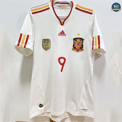 Max Maillots Retro 2011-12 Espagne Exterieur