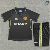 Max Maillots Retro 1998-99 Manchester United Enfant Exterieur