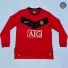 Max Maillots Retro 2009-10 Manchester United Domicile Manche Longue
