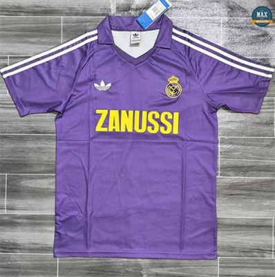 Max Maillots Retro 1984-85 Real Madrid Exterieur
