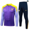 Maxmaillots Survetement Atletico Madrid 2025/26 violet/Jaune Pas chèr