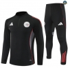 Maxmaillots Survetement Enfant Ajax 2025/26 Noir/Rouge/Blanc/Gris Online