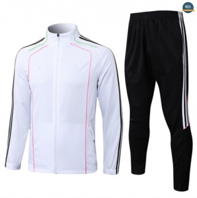 Maxmaillots Veste Survetement Enfant Juventus 2025/26 Blanc/Noir/Rose Pas chèr