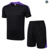 Maxmaillots Training Barcelone + Short 2025/26 Noir/Violet Pas Cher