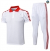 Maxmaillots Training Polo Bayern Munich 2025/26 Blanc/Rouge discout
