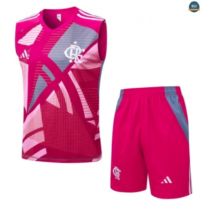 Maxmaillots Training Flamengo Ensemble Short Débardeur 2025/26 Rouge Online