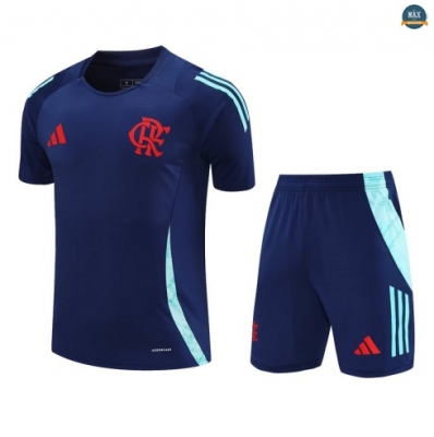 Maxmaillots Training Flamengo + Short 2025/26 Bleu Marine/Bleu Pas Chere