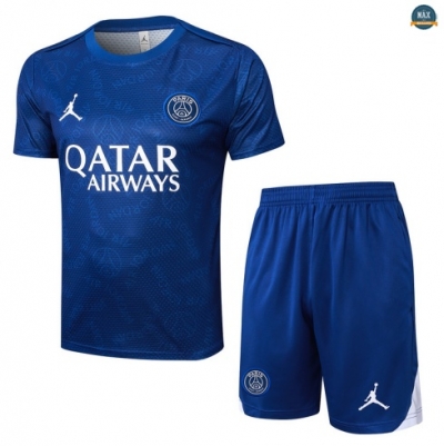 Maxmaillots Training PSG + Short 2025/26 Bleu personnalisé