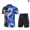Maxmaillots Training Real Madrid + Short 2025/26 Noir/Bleu Pas Cher