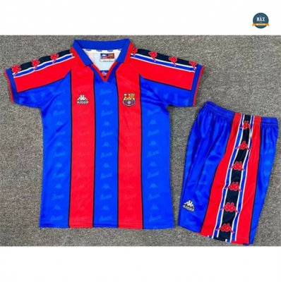 Vente Max Maillot Retro 1995-97 Barcelone Enfant Domicile pas cher fiable