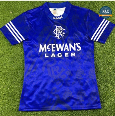 Max Maillots Classic 1994-96 Rangers Domicile fiable