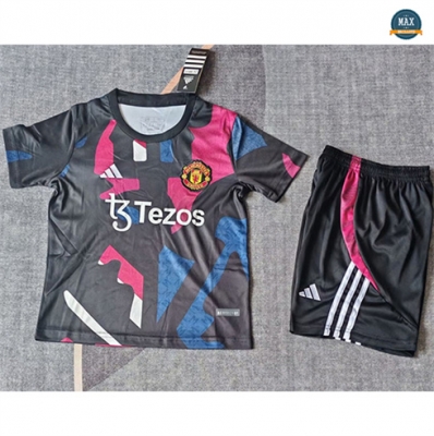 Maillots Manchester United Enfant Training Noir 2024/25