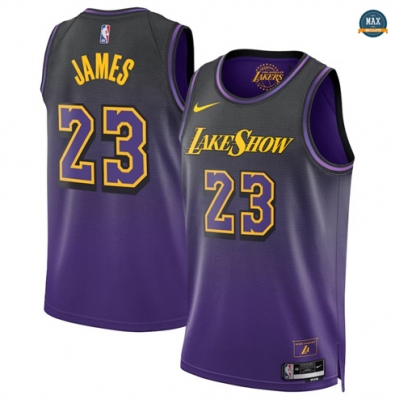 Max Maillot LeBron James, Los Angeles Lakers 2024/25 - City Edition