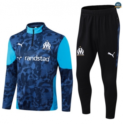 Achetez Max Survetement Olympique Marseille 2025/26 Noir/bleu