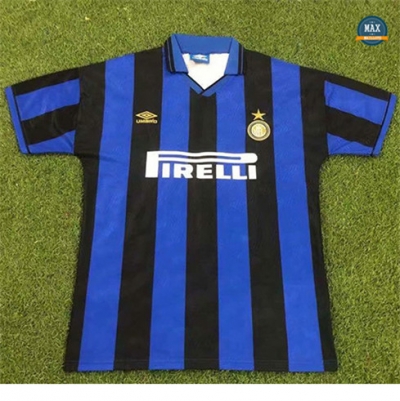 Max Maillot Retro 1995-96 Inter Milan Domicile